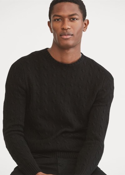 Suéter Polo Ralph Lauren Cable-Knit Cashmere Homem 27981-CINJ